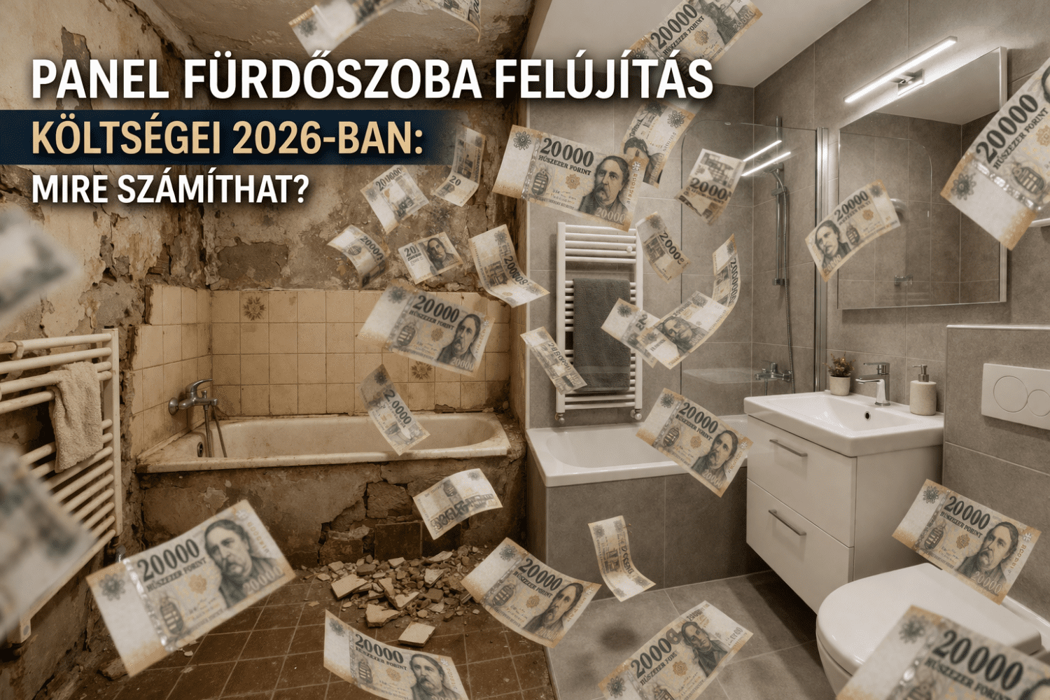 Panel fürdőszoba felújítás árak 2026