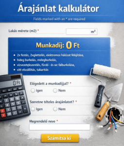 panellakás felújítás költségek 2026 négyzetméter ár
